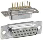 Cổng D-SUB RCPT 15P PNL MNT SLDR